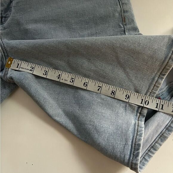 Seven7 Tummyless MidRise Bermuda Jean shorts Size 10 - Picture 13 of 13